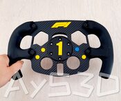 MOD F1 PERSONALIZADO con TU NUMERO FAVORITO + LOGO F1 para Logitech G29 G923 Ps