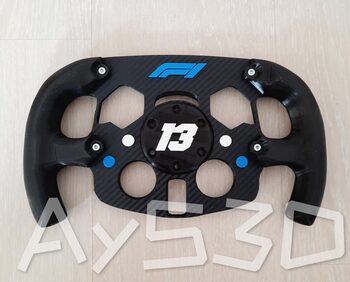 MOD F1 PERSONALIZADO con TU NUMERO FAVORITO + LOGO F1 para Logitech G29 G923 Ps