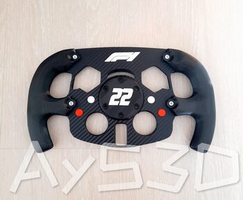 MOD F1 PERSONALIZADO con TU NUMERO FAVORITO + LOGO F1 para Logitech G29 G923 Ps