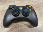 Originalus Xbox 360 juodas pultas patikrintas su nauju baterijos dangteliu