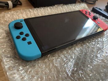 Nintendo Switch OLED, Blue & Red, 64GB