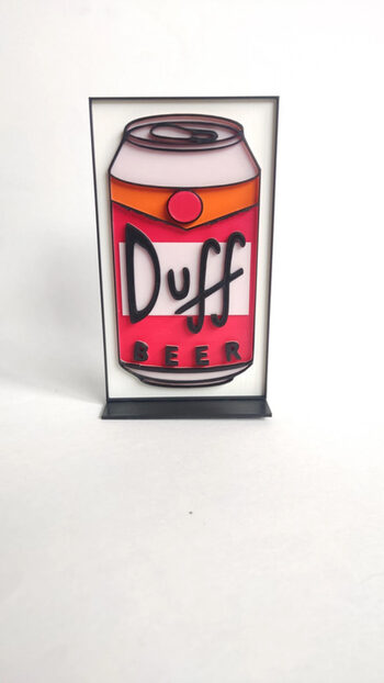 The Simpsons Duff Bear animacijos rėmelis for sale