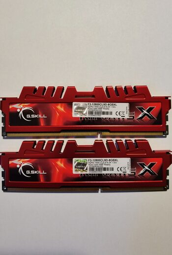 G.Skill Ripjaws X Series 8 GB (2 x 4 GB) DDR3-1600 Black / Red PC RAM