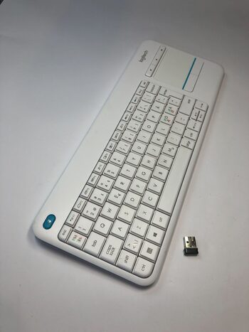 Logitech K400 Plus Genuine Wireless Keyboard Originali Belaidė Klaviatūra