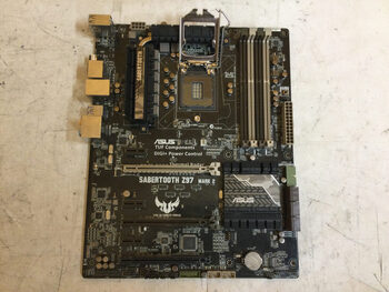 Asus SABERTOOTH Z97 MARK2 Intel Z97 ATX DDR3 LGA1150 3 x PCI-E x16 Slots Motherboard mb motinine plokste pagrindine plokste