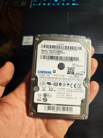750GB HDD 2,5" SATA3 5400RPM