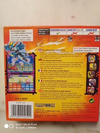 Redeem pack megaman battle Network 6 GBA