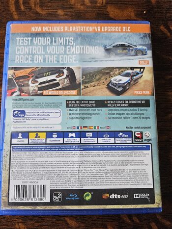 DiRT Rally VR PlayStation 4