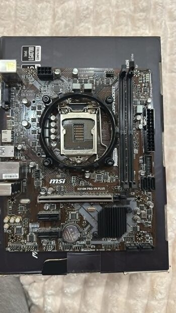 MSI H310M PRO-VHL Intel H310 Micro ATX DDR4 LGA1151 1 x PCI-E x16 Slots Motherboard