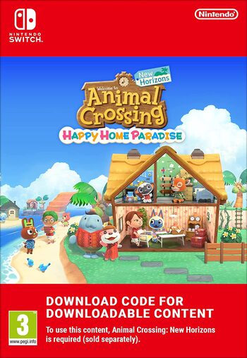 Animal Crossing: New Horizons – Happy Home Paradise (DLC) (Nintendo Switch) Clé eShop UNITED STATES