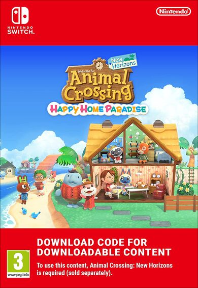 E-shop Animal Crossing: New Horizons – Happy Home Paradise (DLC) (Nintendo Switch) eShop Key EUROPE