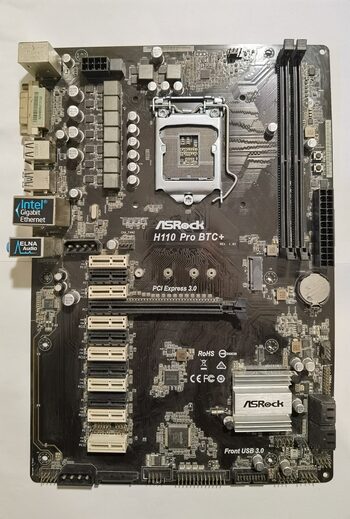 ASRock H110 Pro BTC LGA1151+ 13x PCI-x Motherboard