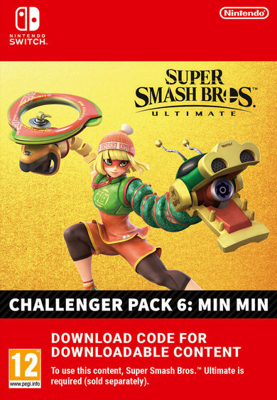E-shop Super Smash Bros. Ultimate - Challenger Pack 6: Min Min (DLC) (Nintendo Switch) eShop Key EUROPE
