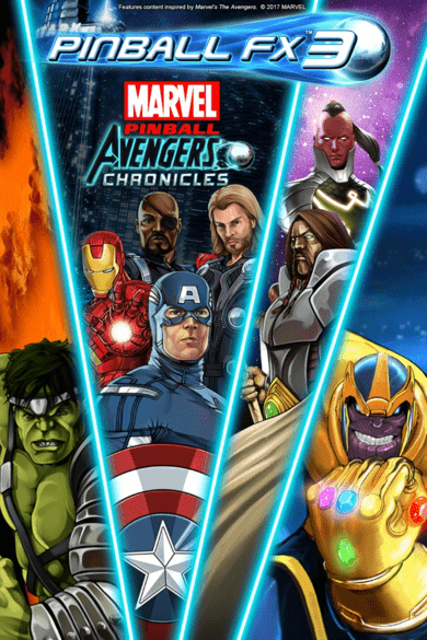 E-shop Pinball FX3 - Marvel Pinball - Avengers Chronicles (DLC) (PC) Steam Key GLOBAL