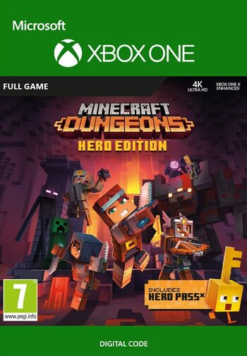 Minecraft Dungeons: Hero Edition (Xbox One) Xbox Live Klucz UNITED STATES