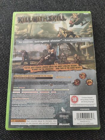 Bulletstorm Xbox 360