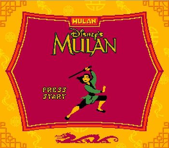 Disney's Mulan Game Boy