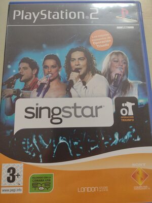 Singstar: Operación Triunfo PlayStation 2