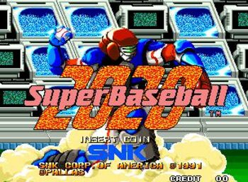 Get Super Baseball 2020 SEGA Mega Drive