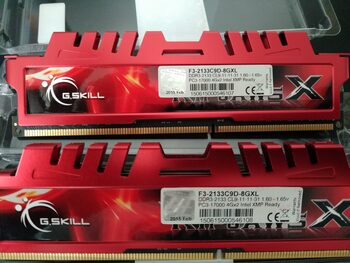 G.Skill Ripjaws X Series 8 GB (2 x 4 GB) DDR3-2133 Black / Red PC RAM