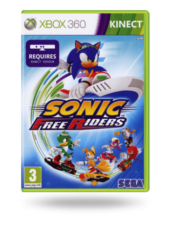 SONIC FREE RIDERS Xbox 360