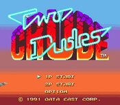 Redeem Crude Buster SEGA Mega Drive