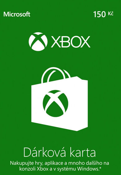 E-shop Xbox Live Gift Card 150 CZK (CZ) Xbox Live Key CZECH REPUBLIC