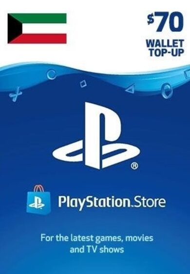 E-shop PlayStation Network Card 70 USD (KWD) PSN Key KUWAIT