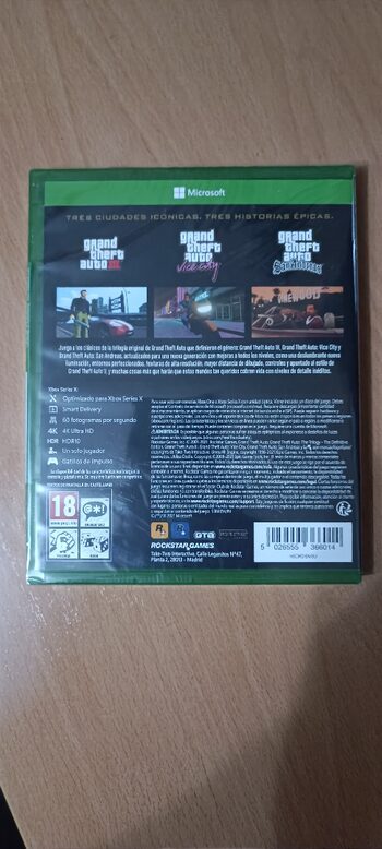 Grand Theft Auto: The Trilogy – The Definitive Edition Xbox One