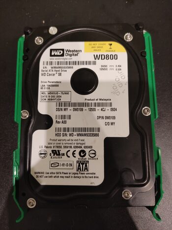 Western Digital Scorpio Black 80 GB HDD Storage