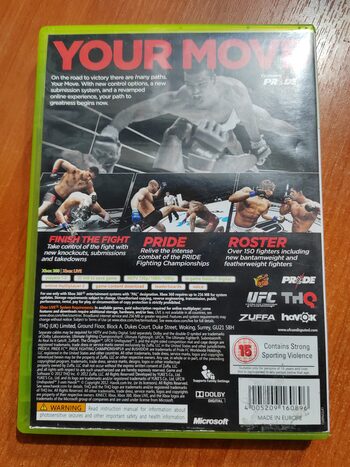 UFC Undisputed 3 Xbox 360 for sale