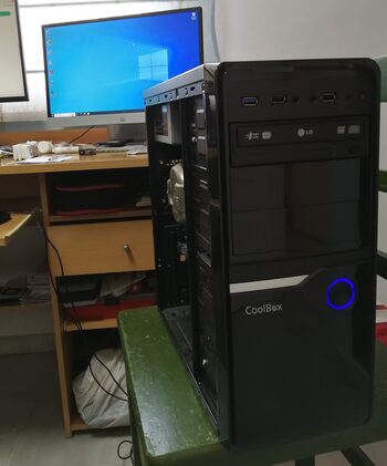 Torre q6600 4x2.4Ghz 4gb 500gb gt 9500 1gb
