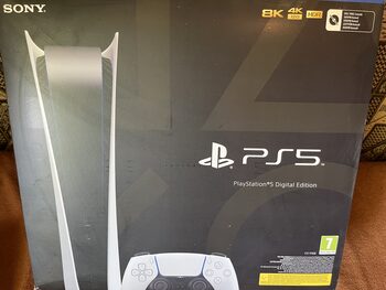 Playstation 5 Digital Edition, Black & White, 825GB