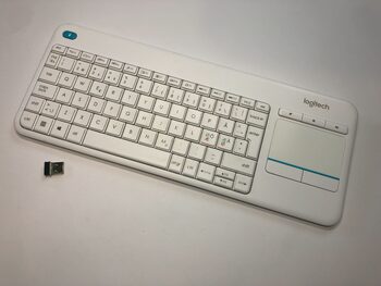 Logitech K400 Plus Genuine Wireless Keyboard Originali Belaidė Klaviatūra