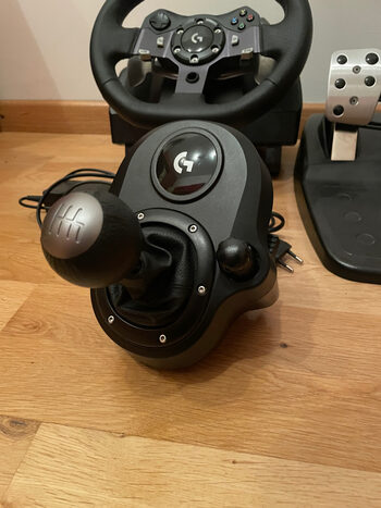 Logitech g920 vairas + pedalai + shifter for sale