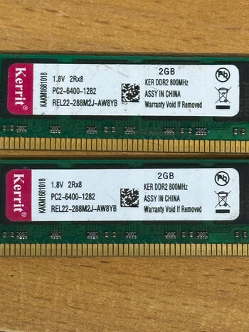 KER DDR2 800MHZ 2 vnt