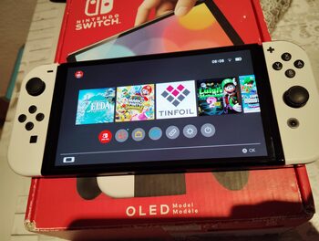 NINTENDO SWITCH OLED CON H@CK 256G for sale