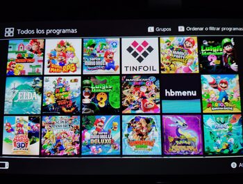 NINTENDO SWITCH OLED CON H@ck-MAGICA 256GB SD