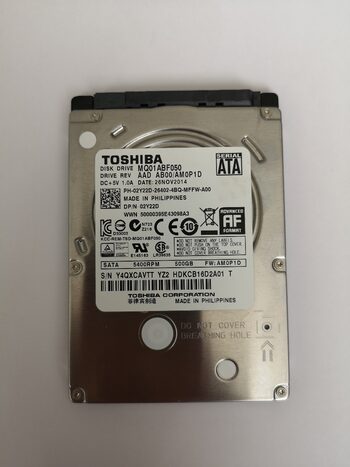 Toshiba 500 GB HDD Storage