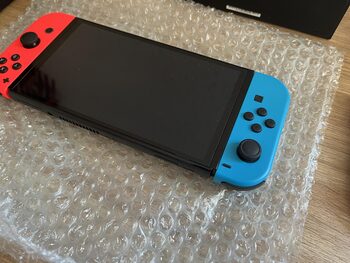 Get Nintendo Switch OLED, Blue & Red, 64GB