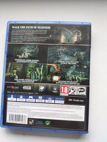 Call of Cthulhu PlayStation 4