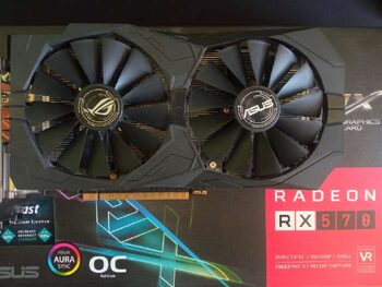 Asus Radeon RX 570 4 GB 1168-1310 Mhz PCIe x16 GPU