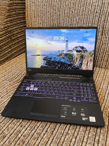 Asus TUF F15 Intel i5-10300H Intel GeForce GTX 1650 Ti / 16GB DDR4 / 512GB SSD / 48 Wh / 802.11 ax / Black