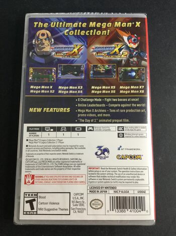 Mega Man X Legacy Collection Nintendo Switch