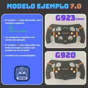 Redeem Mod f1 Logitech g29 g920 y g923 7.0 Ferrari