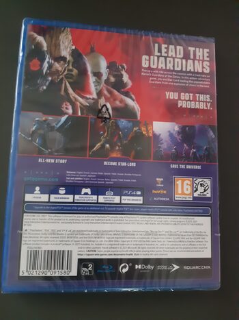 Marvel's Guardians of the Galaxy PlayStation 4