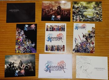 Dissidia Final Fantasy Postales promo