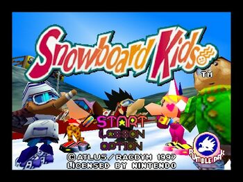 Snowboard Kids Nintendo 64