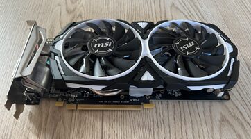 MSI Radeon RX 570 ARMOR 4G OCV1 4 GB 1168-1268 Mhz PCIe x16 GPU