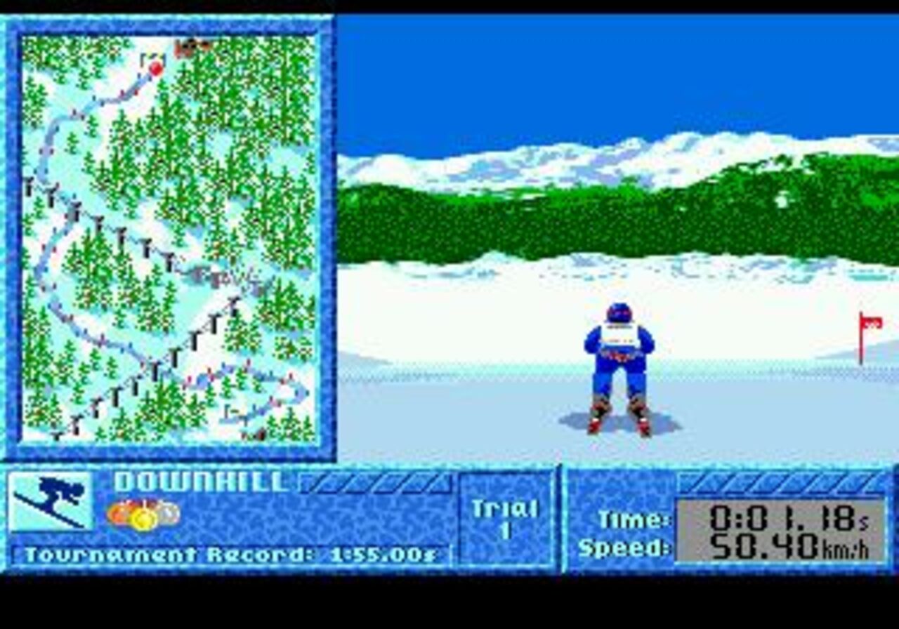 Winter Challenge (1991) SEGA Mega Drive